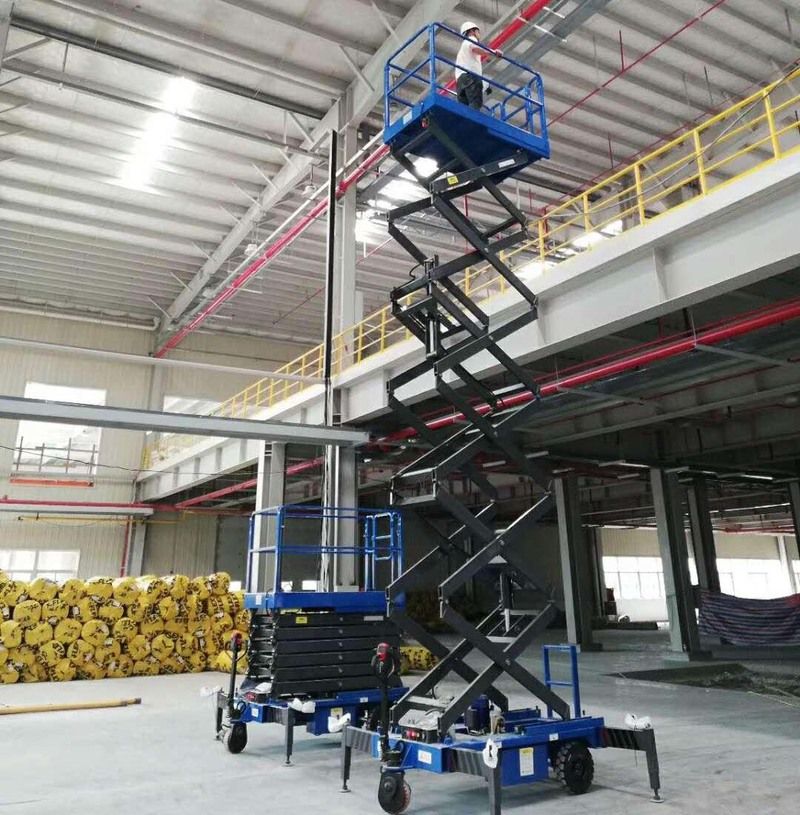 廊坊助力行走剪叉式高空作业平台