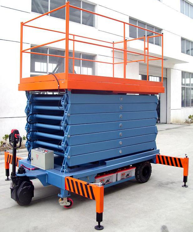 廊坊助力行走剪叉式高空作业平台